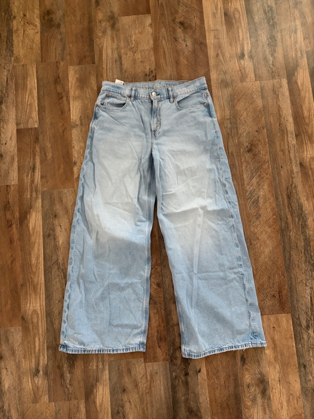 American Eagle Outfitters RIGID Wide Leg Jeans Size 2